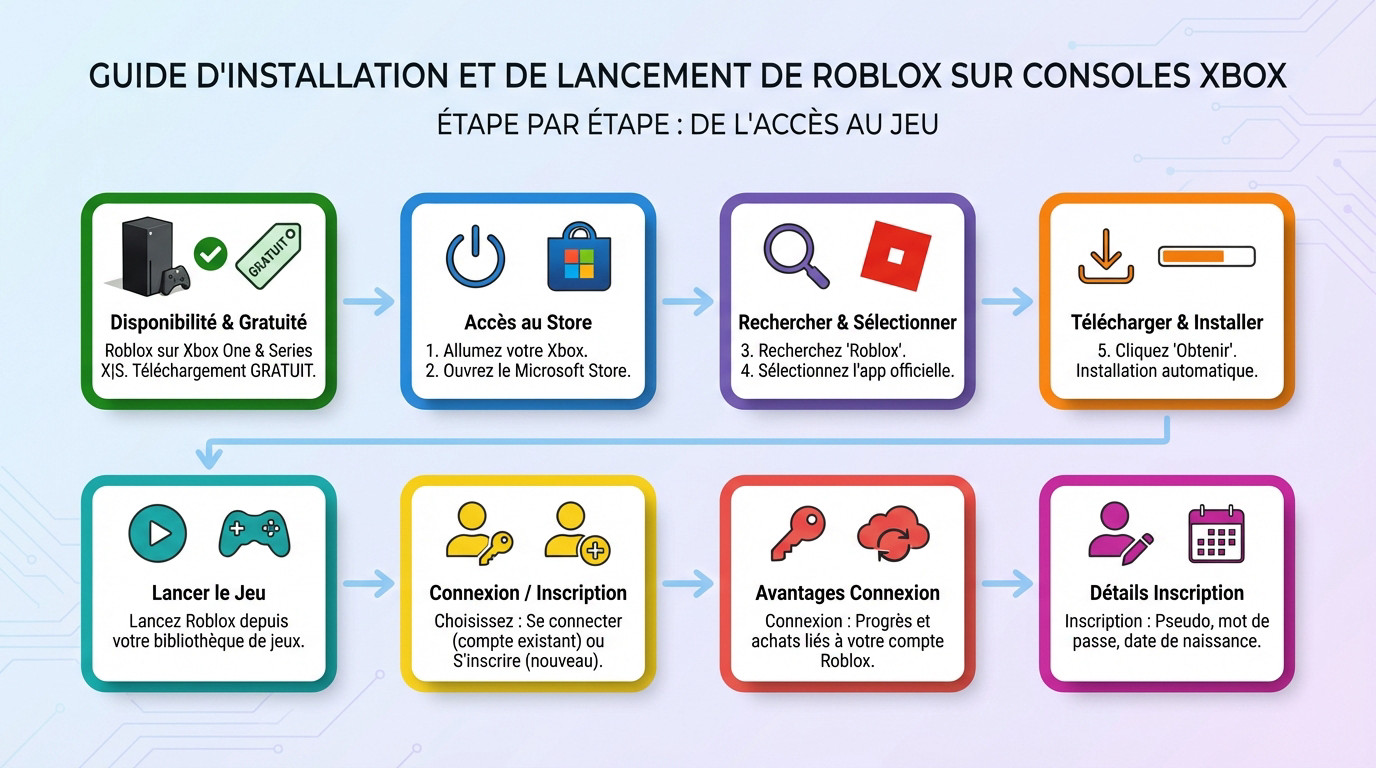 Interface de téléchargement Roblox sur le Microsoft Store Xbox
